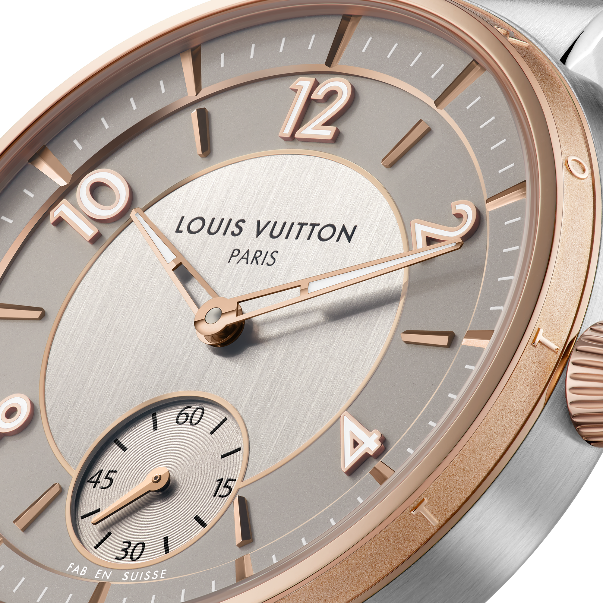 Tambour, Automatic, 40mm, Steel and Rose Gold  in Watches