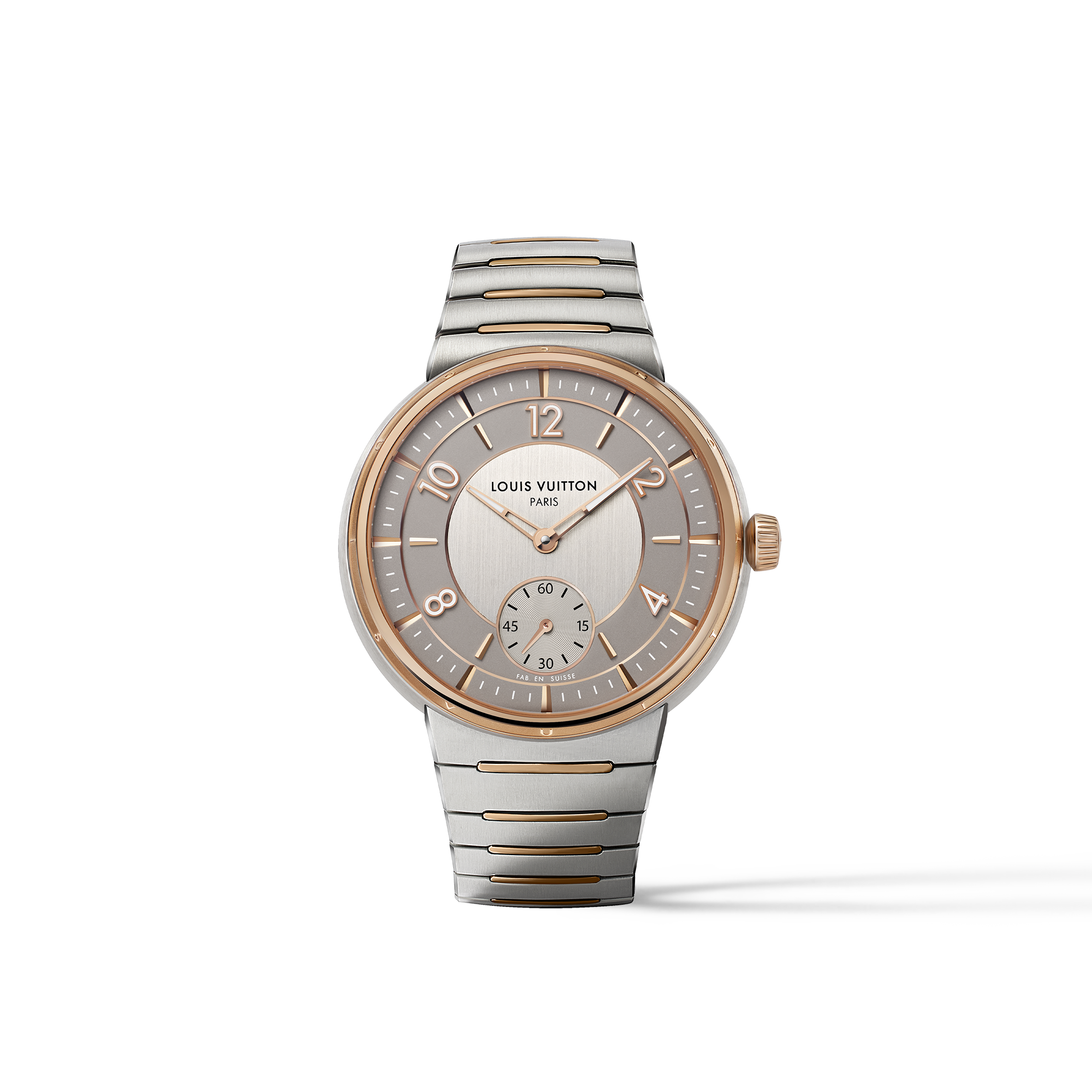 Tambour, Automatic, 40mm, Steel and Rose Gold  in Watches
