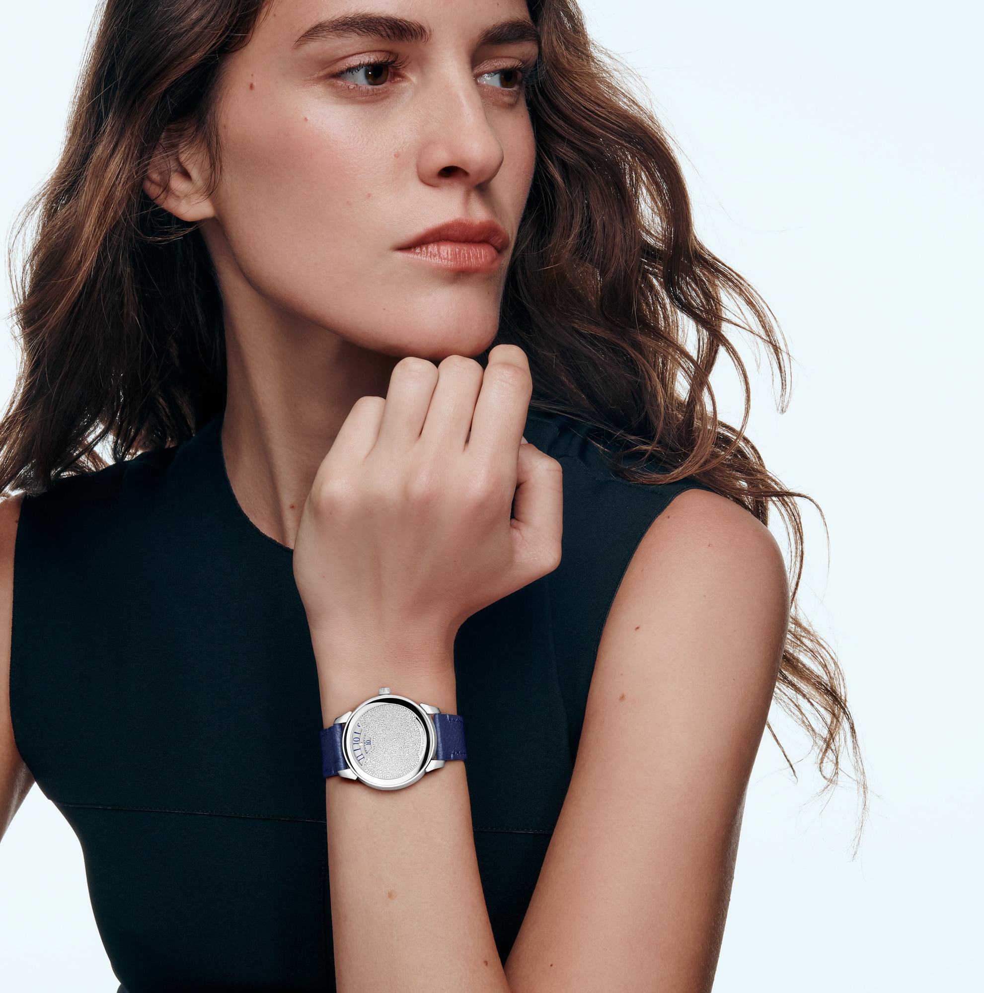 Tambour Convergence, Automatic, 37mm, Platinum and diamonds  in Watches