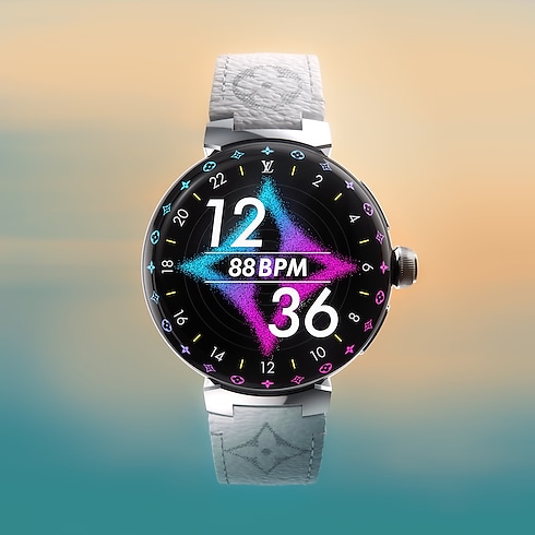 Tambour Horizon Light Up Connected Watch in Trunks, Travel and Home's High-Tech Objects and Accessories Audio, Connected Watches and Accessories collections by Louis Vuitton (Product zoom)