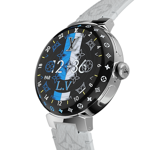 Tambour Horizon Light Up Connected Watch in Trunks, Travel and Home's High-Tech Objects and Accessories Audio, Connected Watches and Accessories collections by Louis Vuitton (Product zoom)