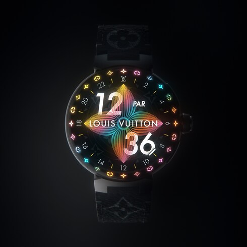 Tambour Horizon Light Up Connected Watch in Trunks, Travel and Home's High-Tech Objects and Accessories Audio, Connected Watches and Accessories collections by Louis Vuitton (Product zoom)