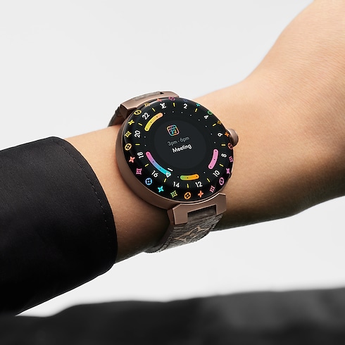 Tambour Horizon Light Up Connected Watch in Trunks, Travel and Home's High-Tech Objects and Accessories Audio, Connected Watches and Accessories collections by Louis Vuitton (Product zoom)