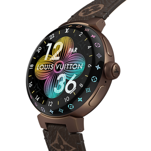 Tambour Horizon Light Up Connected Watch in Trunks, Travel and Home's High-Tech Objects and Accessories Audio, Connected Watches and Accessories collections by Louis Vuitton (Product zoom)