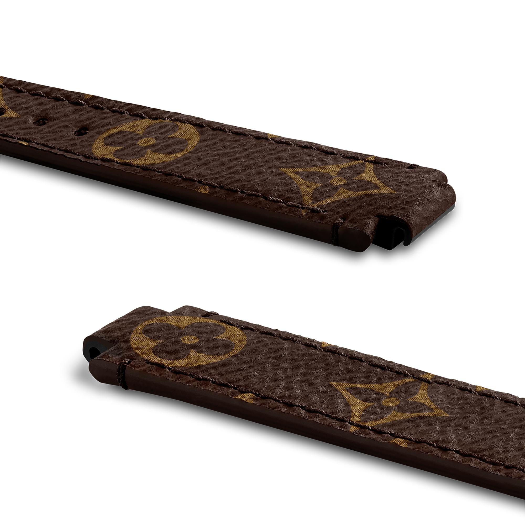 Tambour Monogram Canvas Strap  in Watches