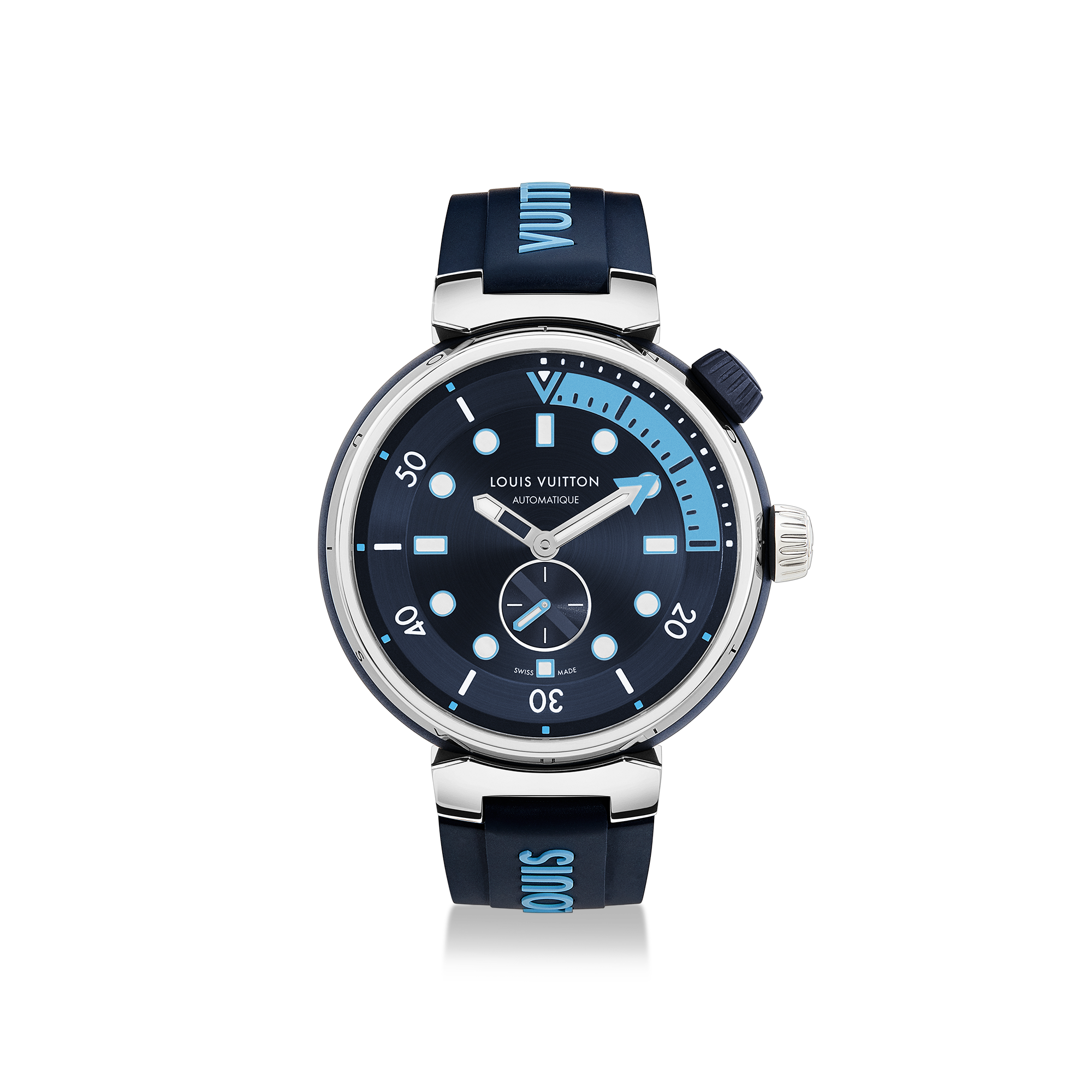 Tambour Street Diver, automatic, 44mm, steel  in Watches