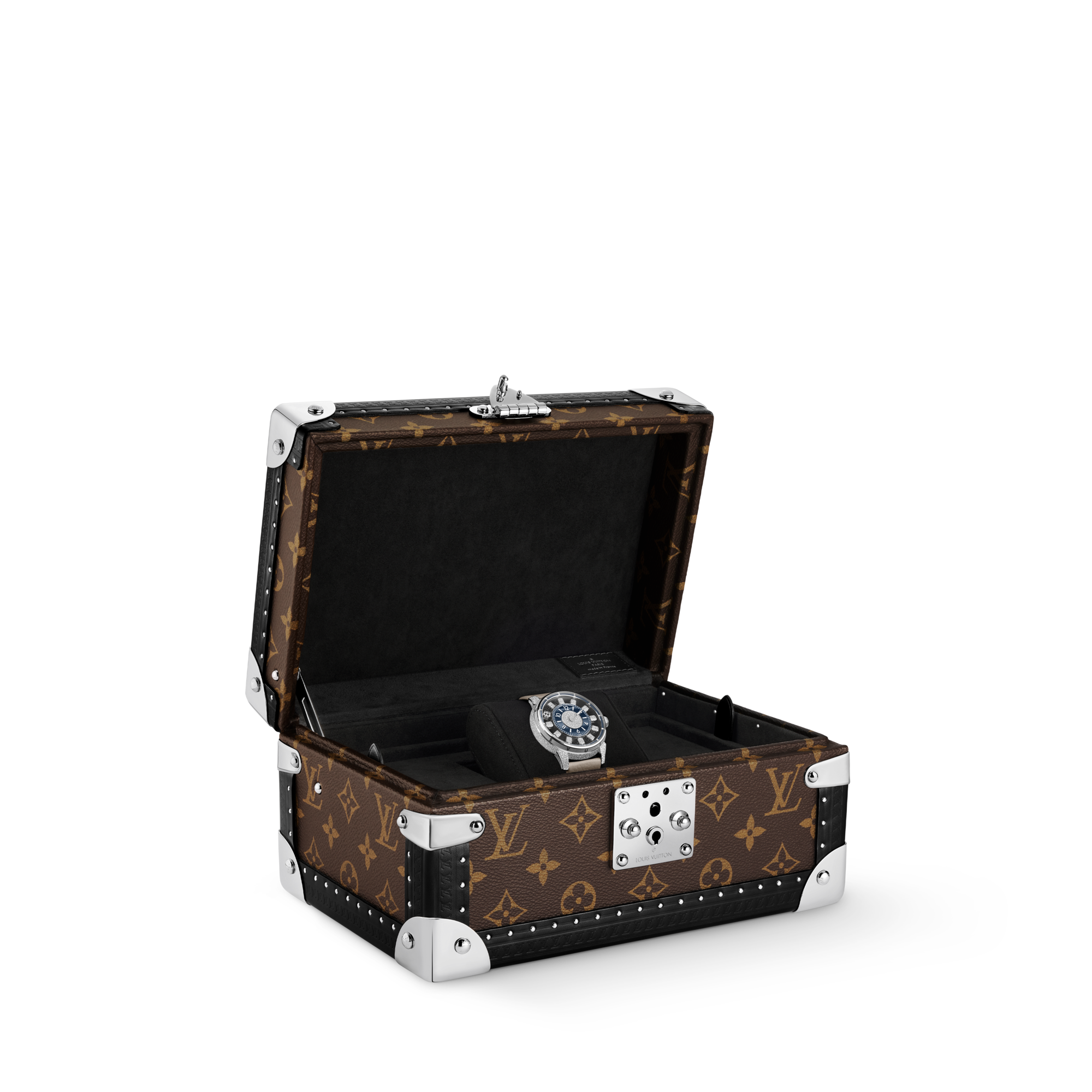 Tambour Taiko Spin Time Air, Automatic, 42.5mm, White gold, Hawk