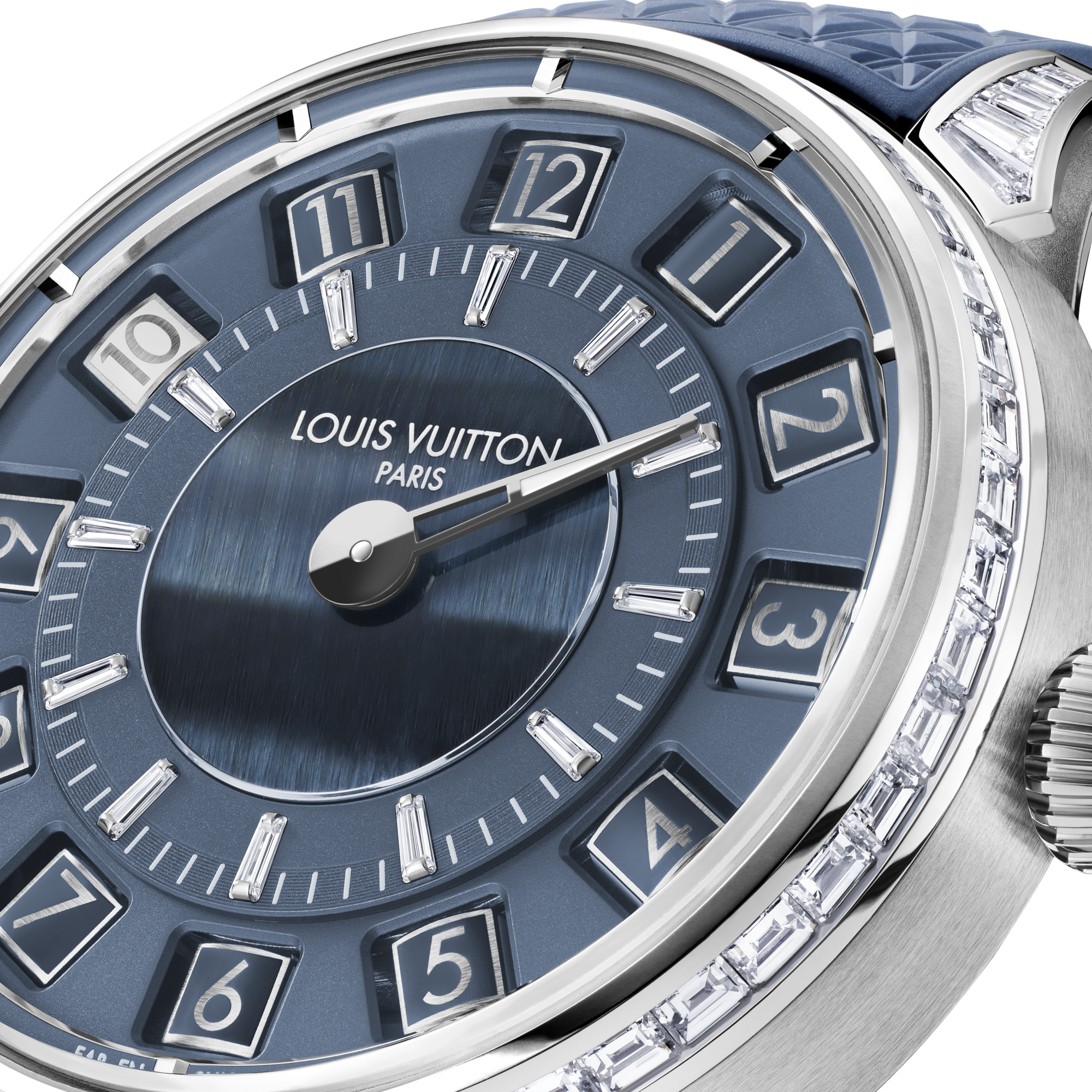 Tambour Taiko Spin Time, Automatic, 39.5mm, White gold, Hawk