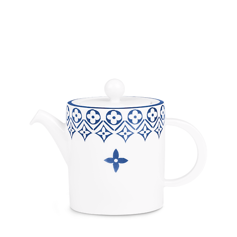 Teapot Monogram Flower Tile in Trunks, Travel and Home's Home and Art of Dining Art of Dining collections by Louis Vuitton (Product zoom)