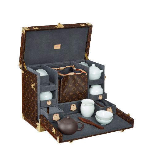 The Tea Case Monogram in Trunks, Travel and Home