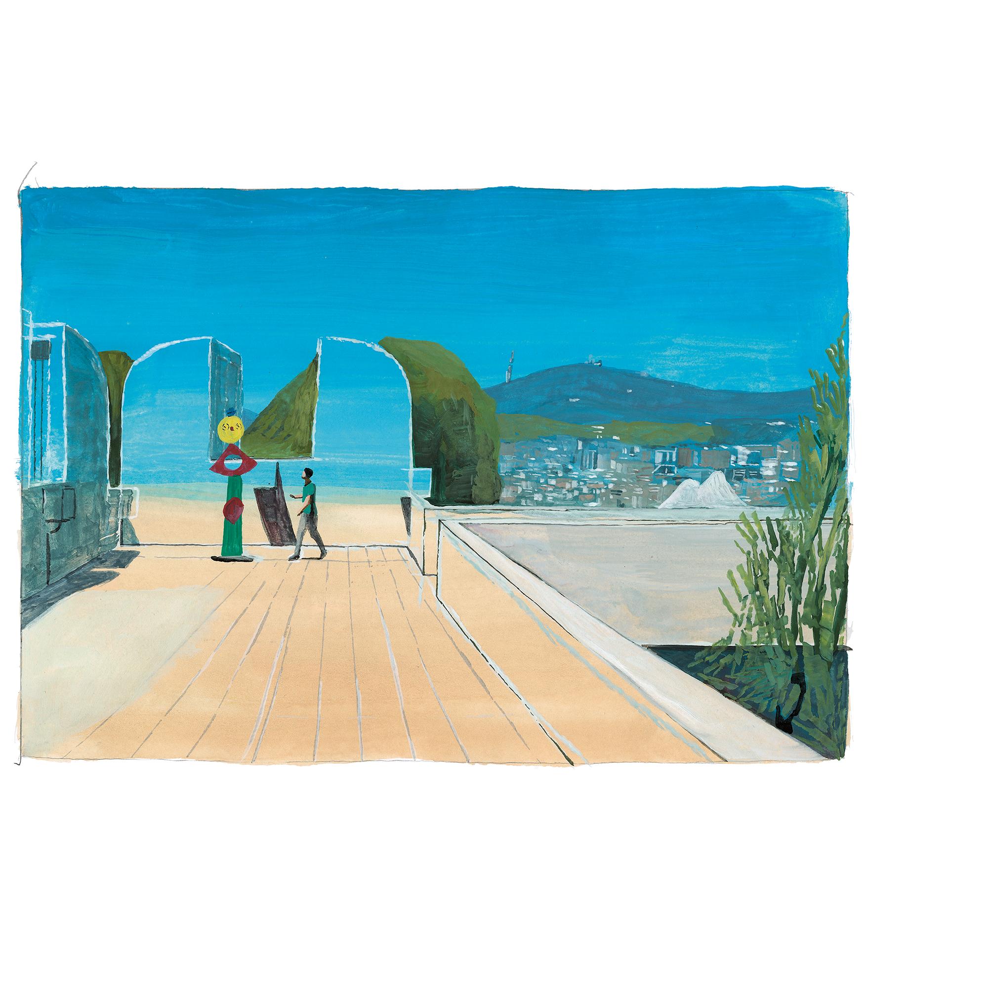Travel Book Barcelona  in Trunks, Travel and Home