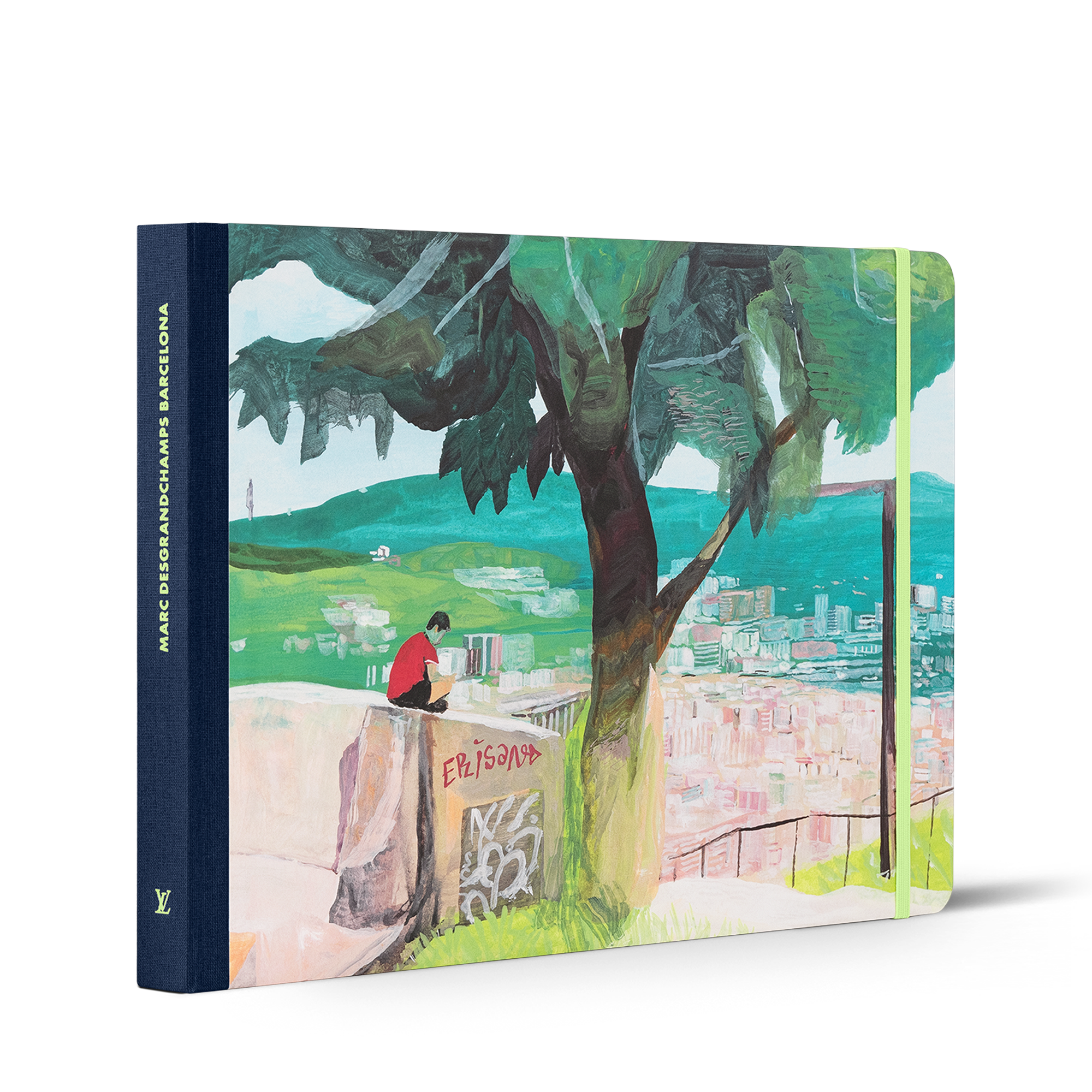 Travel Book Barcelona  in Trunks, Travel and Home