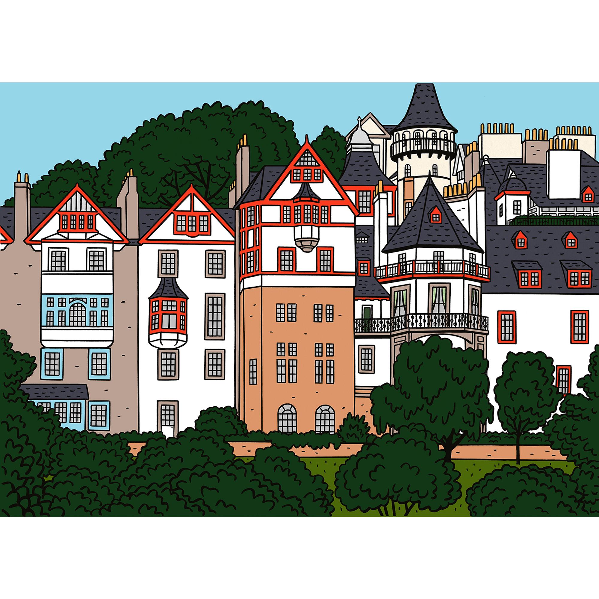 Travel Book Edinburgh  in Trunks, Travel and Home