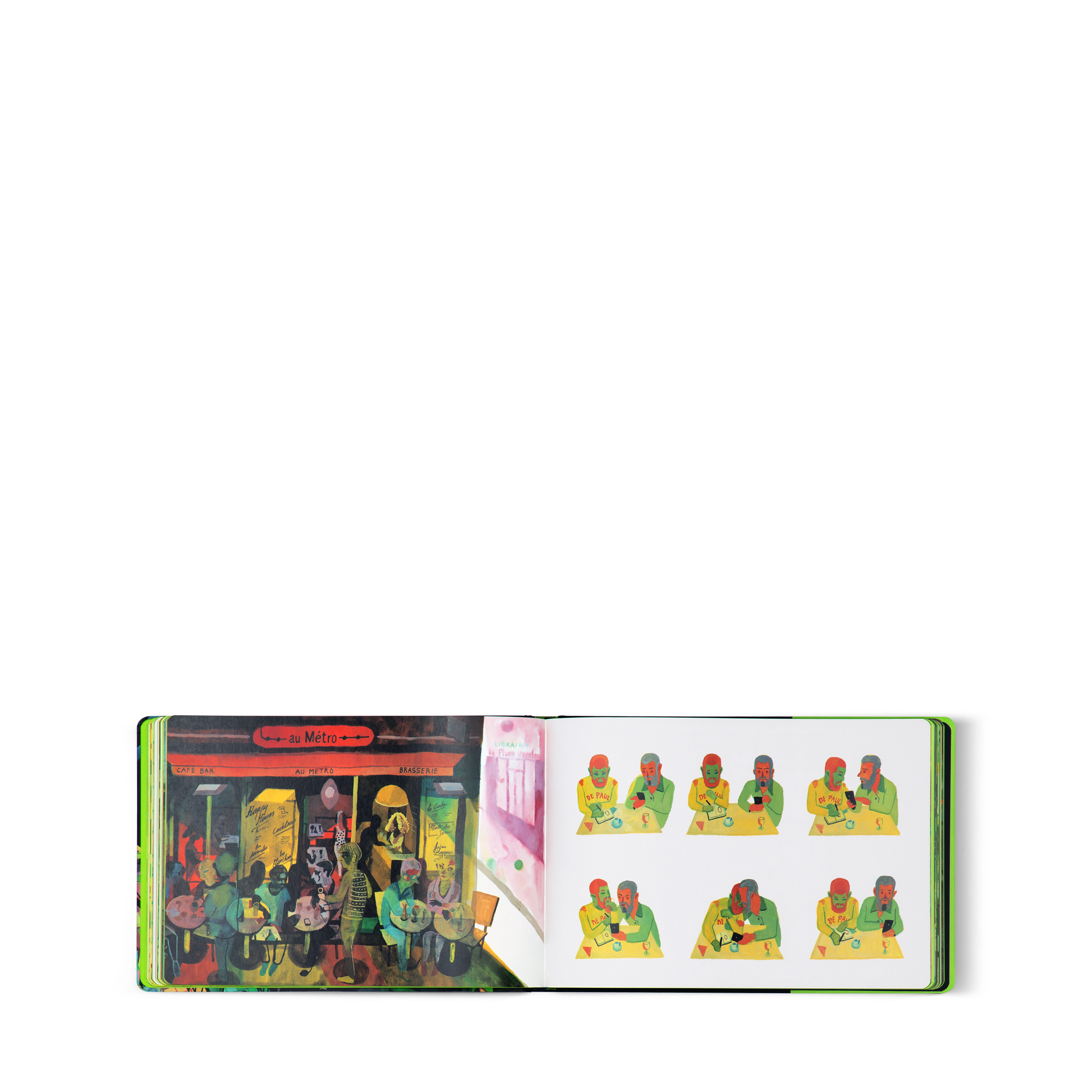 Travel Book Paris  in Trunks, Travel and Home