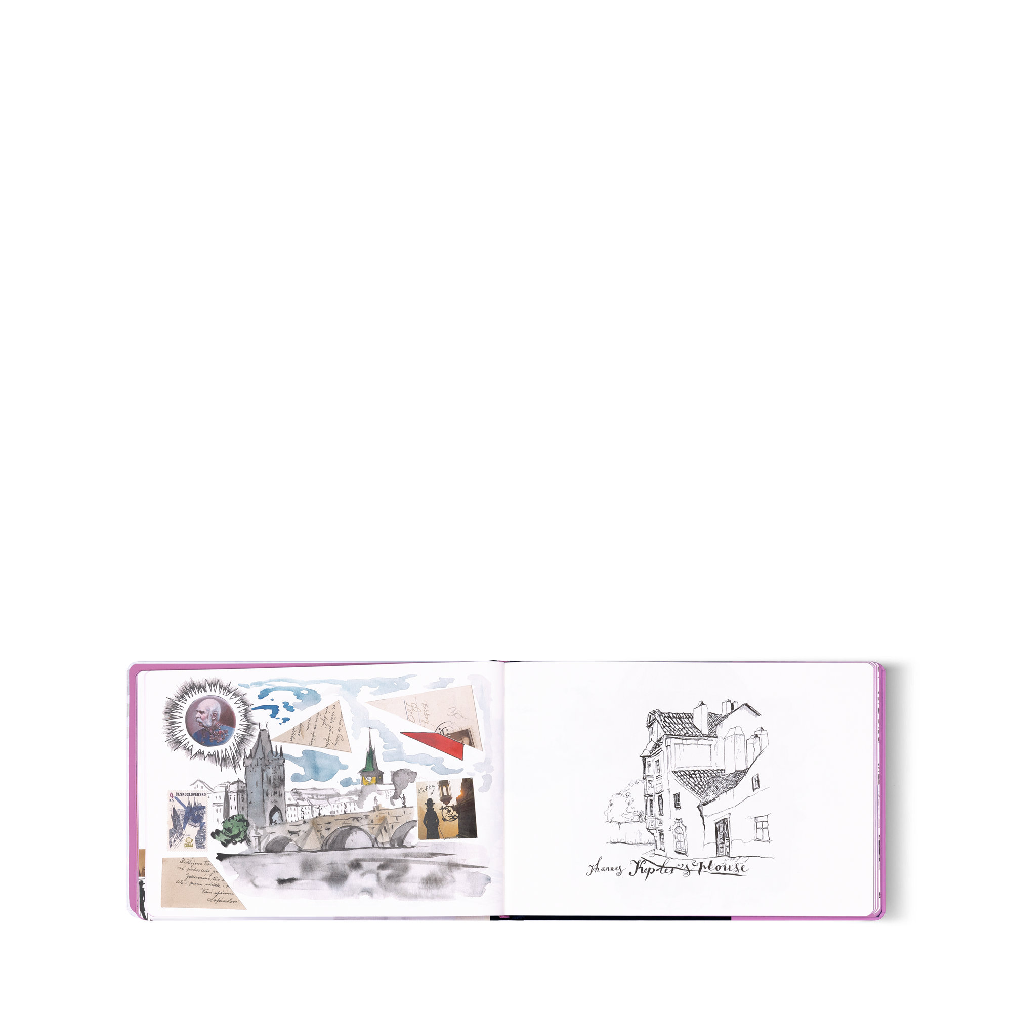 Travel Book Prague  in Trunks, Travel and Home