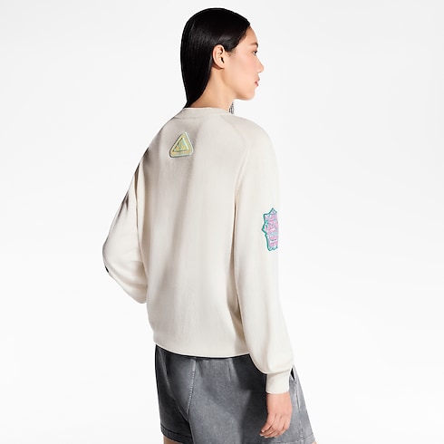 Travel Patch Cashmere Pullover in Women's Ready-to-Wear Knitwear collections by Louis Vuitton (Product zoom)
