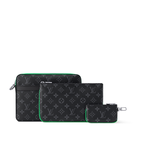 Trio Messenger Monogram Eclipse in Bags and Small Leather Goods's Men Bags Newness collections by Louis Vuitton (Product zoom)