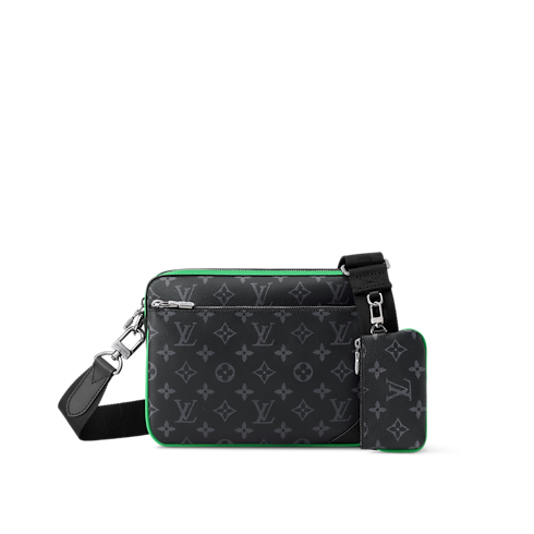 Trio Messenger Monogram Eclipse in Bags and Small Leather Goods's Men Bags Newness collections by Louis Vuitton (Product zoom)