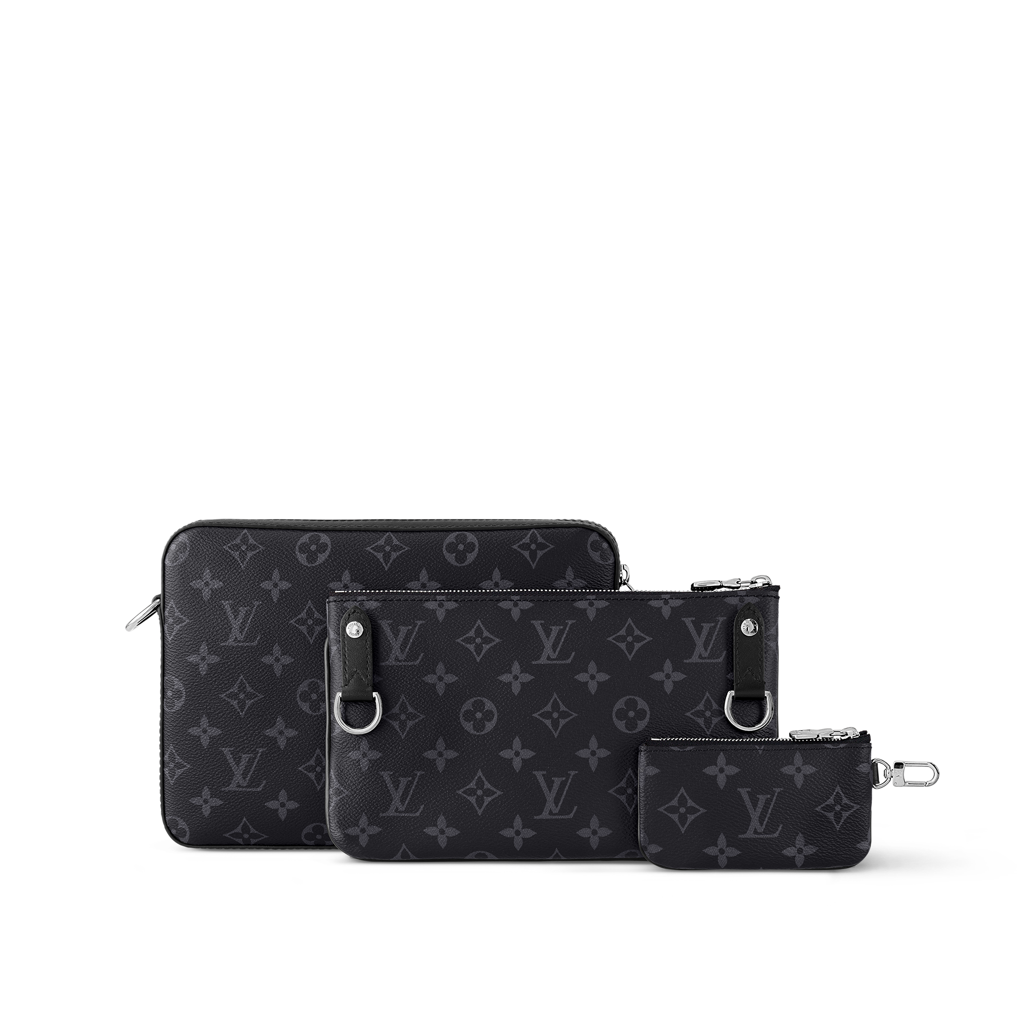 Trio Messenger Monogram Eclipse in Men