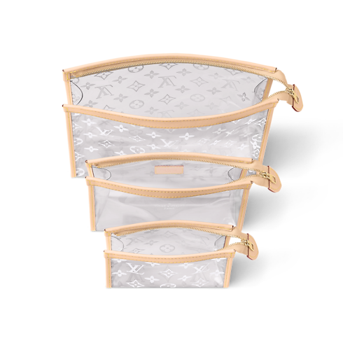 Trio Poche Toilette Monogram in Women's Travel Travel Accessories collections by Louis Vuitton (Product zoom)