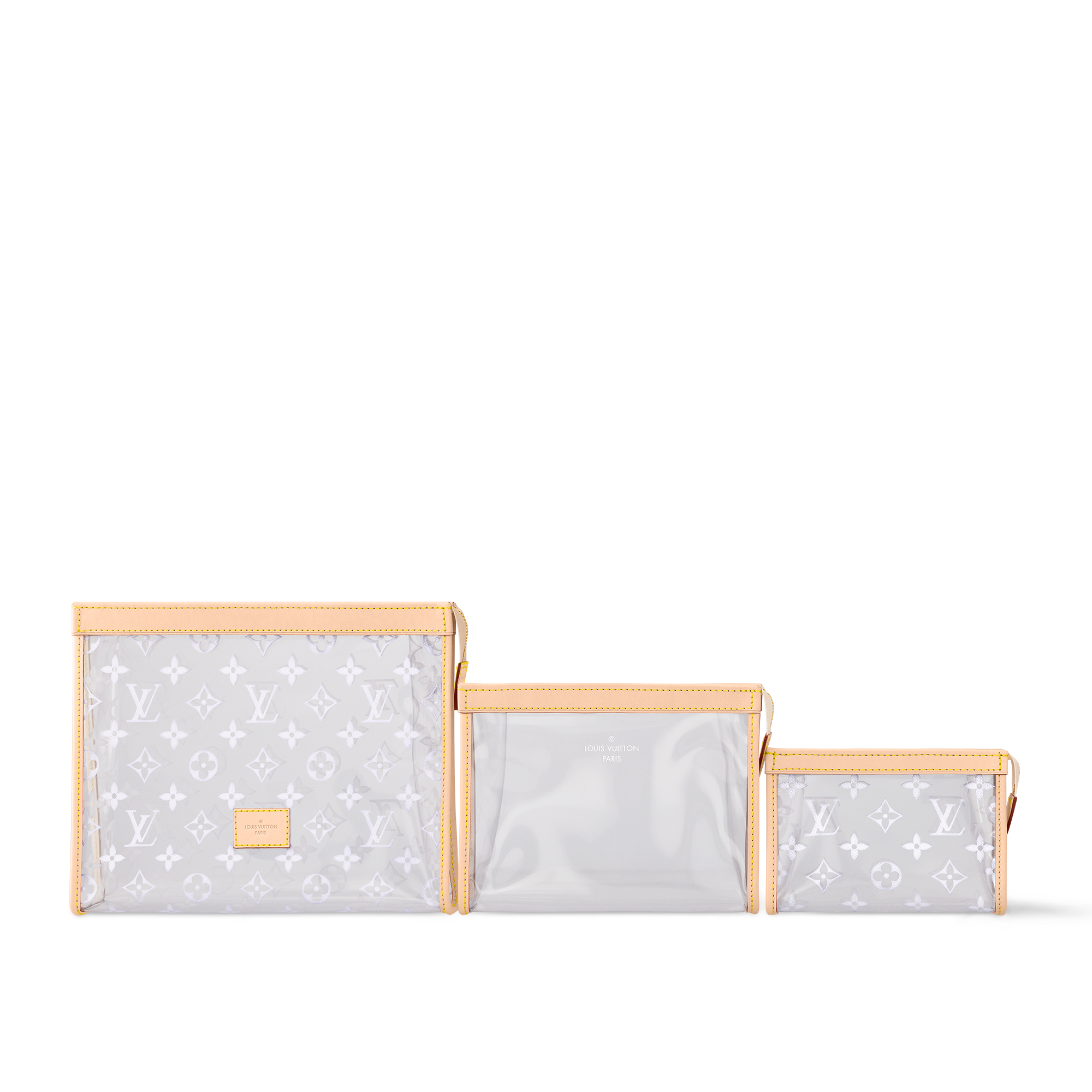 Trio Poche Toilette Monogram in Women