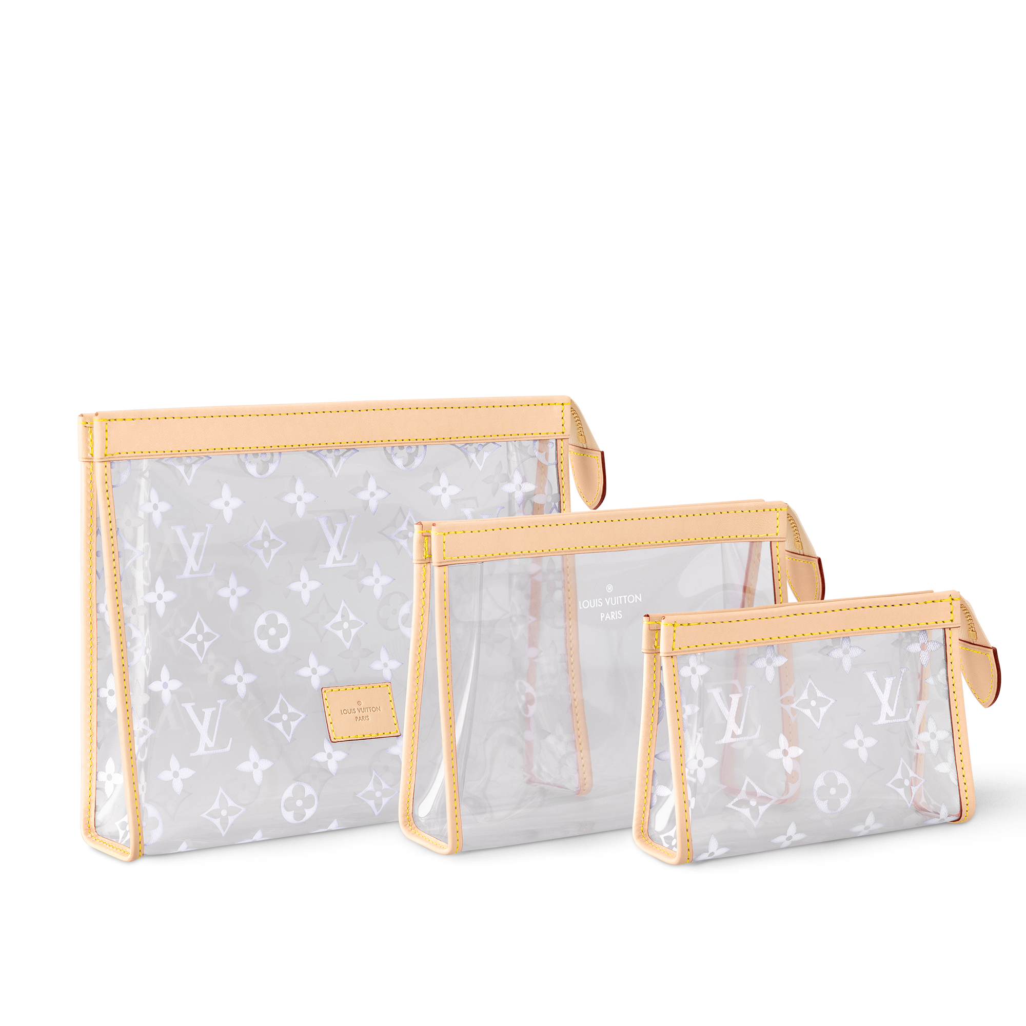Trio Poche Toilette Monogram in Women