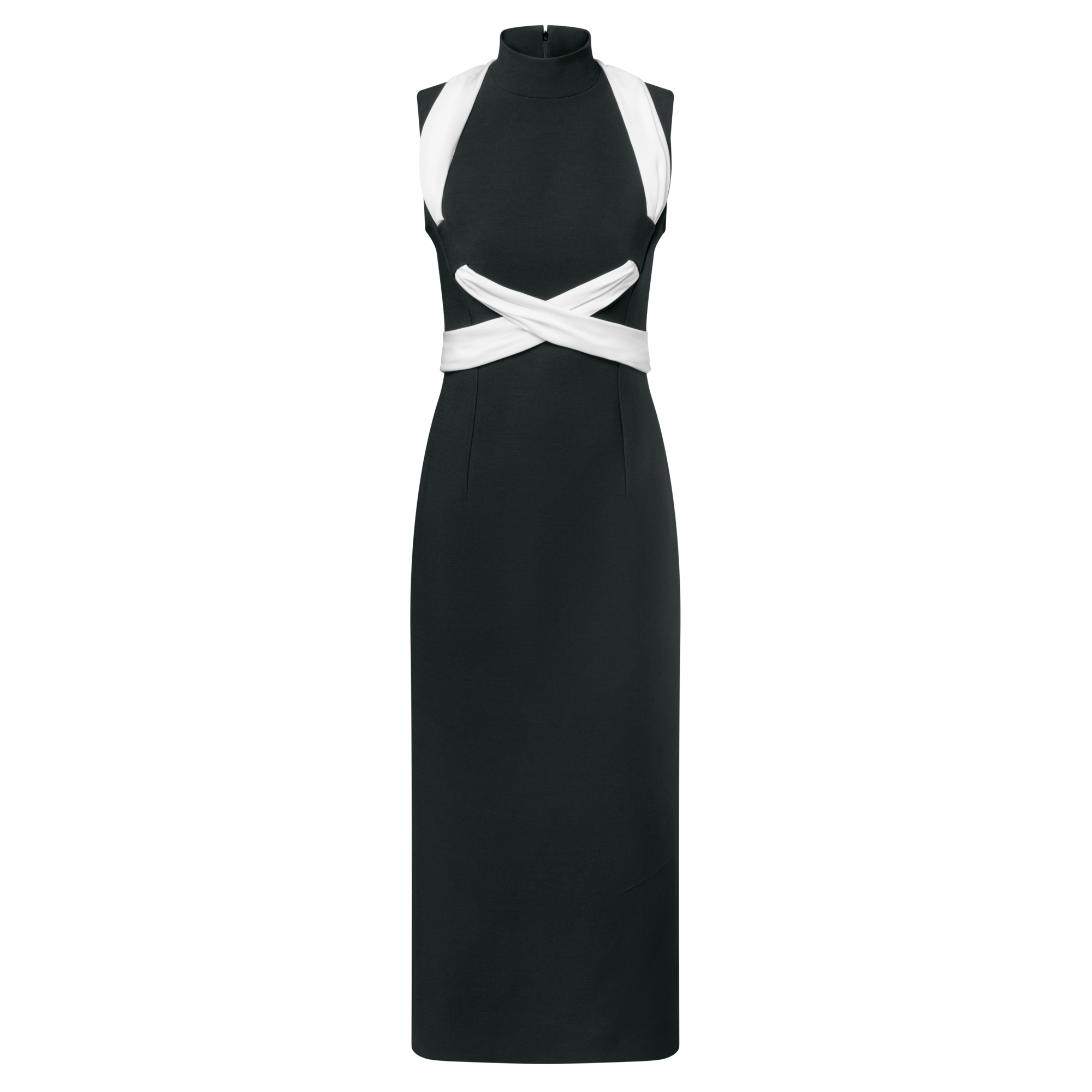 louis vuitton black dress Louis Vuitton Black Dress With Peplum Skirt 36 FR at 1stDibs