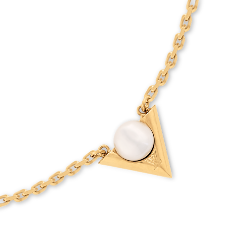 V For Vuitton Pearl And Metal Necklace . in Women's Fashion Jewellery Designer Fashion Jewellery collections by Louis Vuitton (Product zoom)