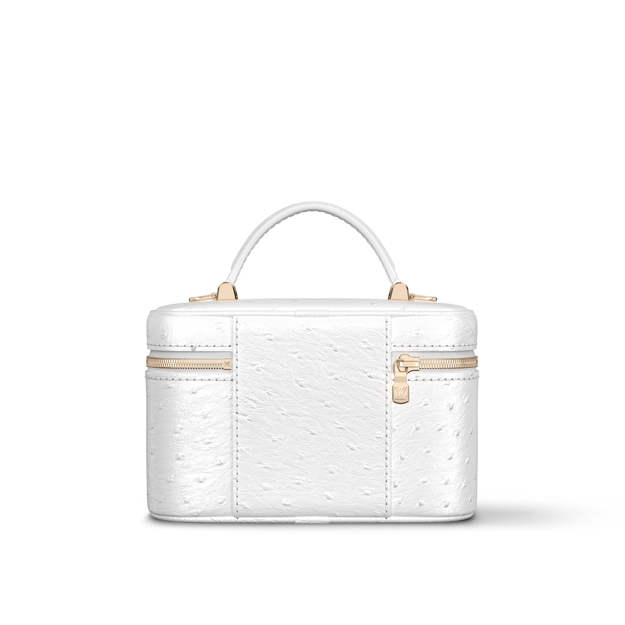 Vanity Chain Pouch Autruche in Women