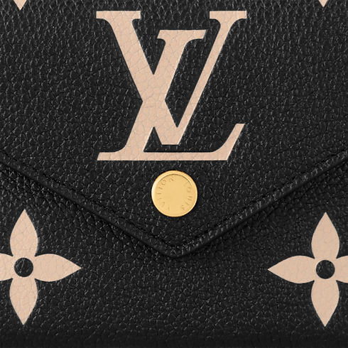 Victorine Wallet Bicolour Monogram Empreinte Leather in Women's Wallets and Small Leather Goods All Wallets and Small Leather Goods for Women collections by Louis Vuitton (Product zoom)