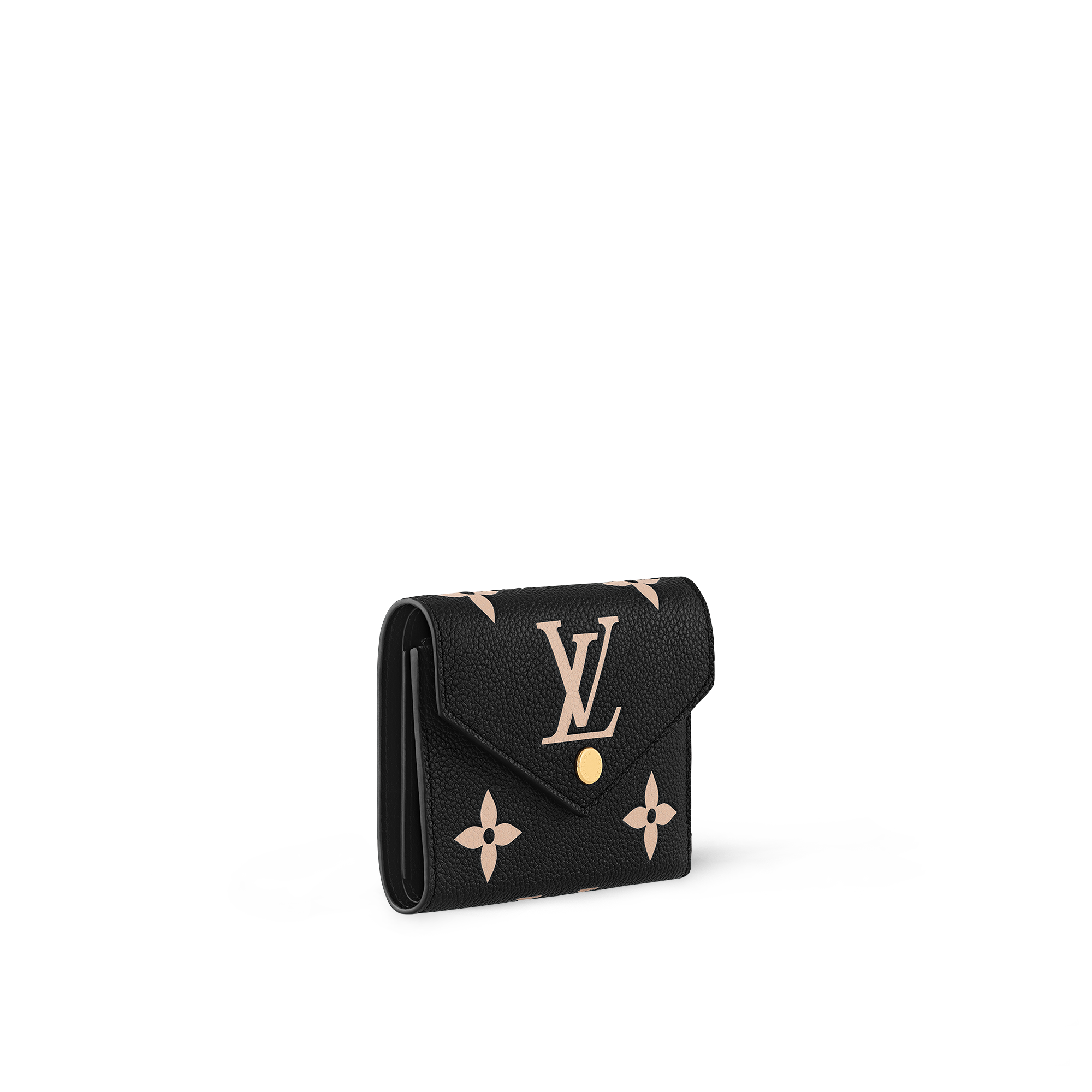 Victorine Wallet Bicolour Monogram Empreinte Leather in Women