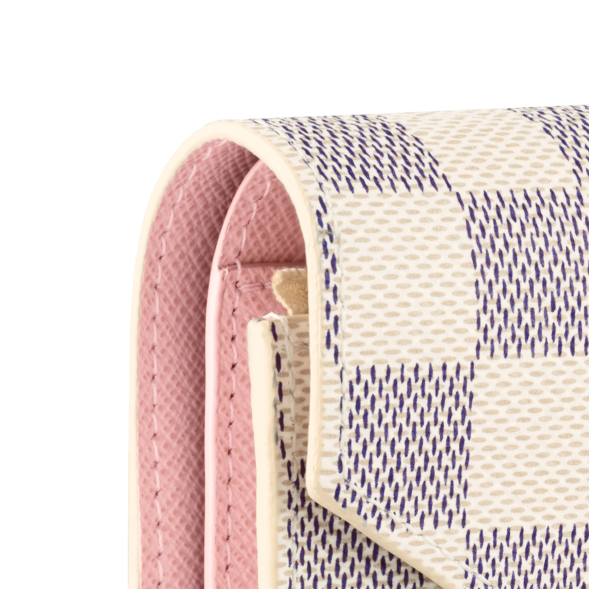 Victorine Wallet Damier Azur Canvas in Women