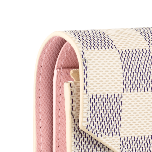 Victorine Wallet Damier Azur Canvas in Women's Wallets and Small Leather Goods All Wallets and Small Leather Goods for Women collections by Louis Vuitton (Product zoom)