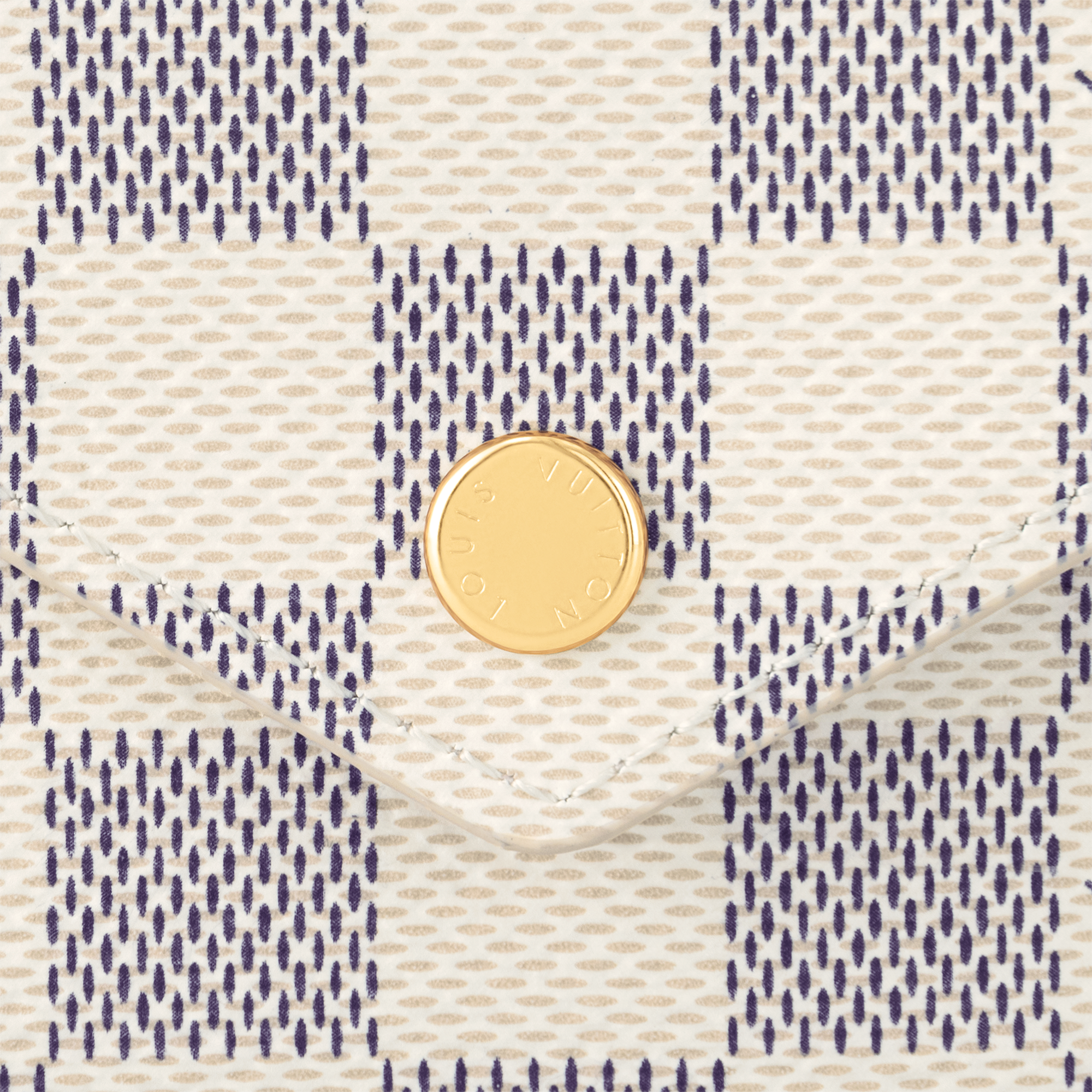 Victorine Wallet Damier Azur Canvas in Women