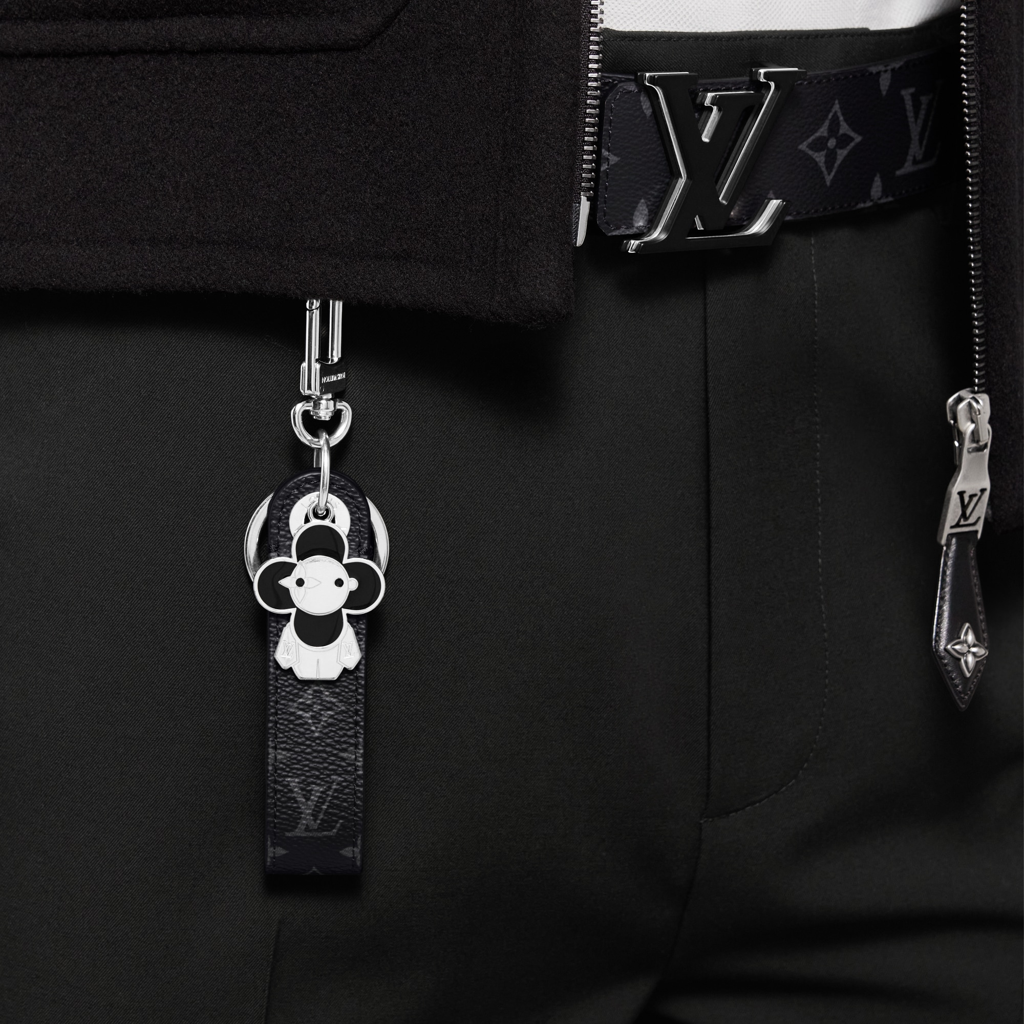 Vivienne Dragonne Key Holder and Bag Charm . in Men