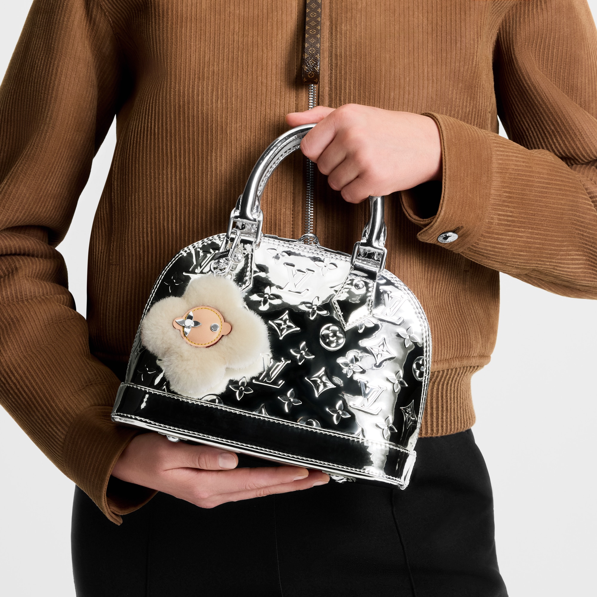 Vivienne Shearling  Bag Charm . in Women