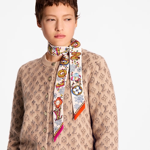 Vivienne Winter Celebration BB Bandeau . in Women's Accessories Silk Squares and Bandeaus collections by Louis Vuitton (Product zoom)