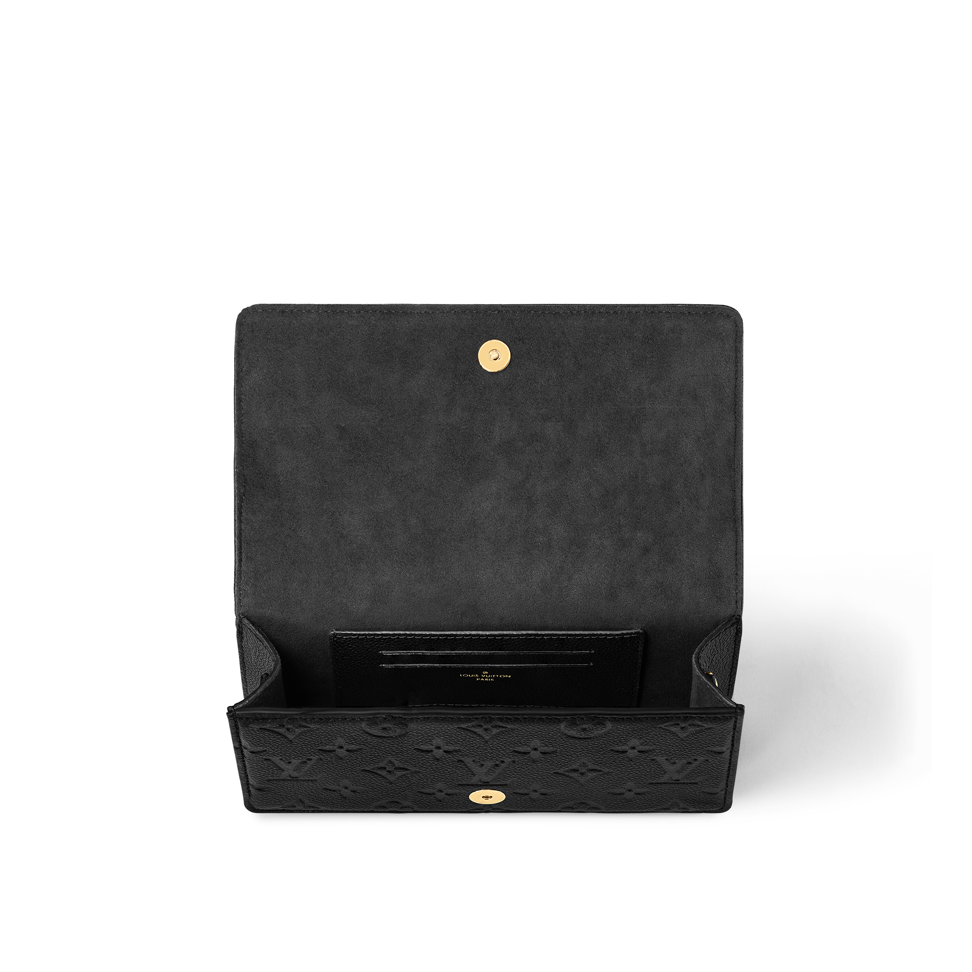 Wallet On Chain Lily Monogram Empreinte Leather in Women