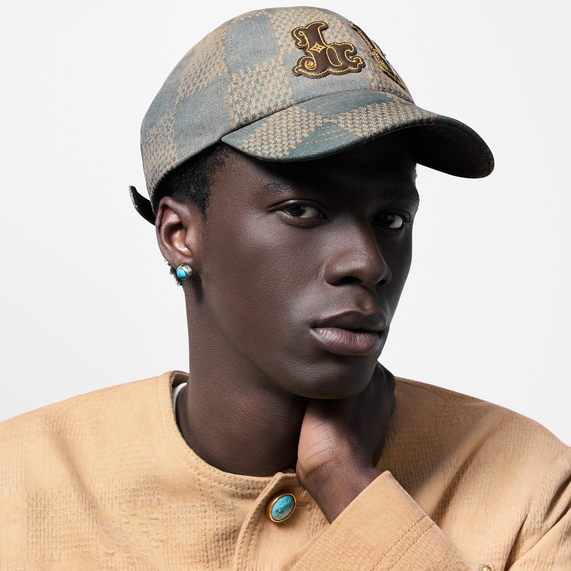 Washed 3D Cap . in Men
