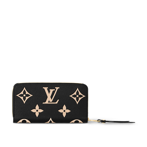 Zippy Wallet Bicolour Monogram Empreinte Leather in Women's Wallets and Small Leather Goods All Wallets and Small Leather Goods for Women collections by Louis Vuitton (Product zoom)