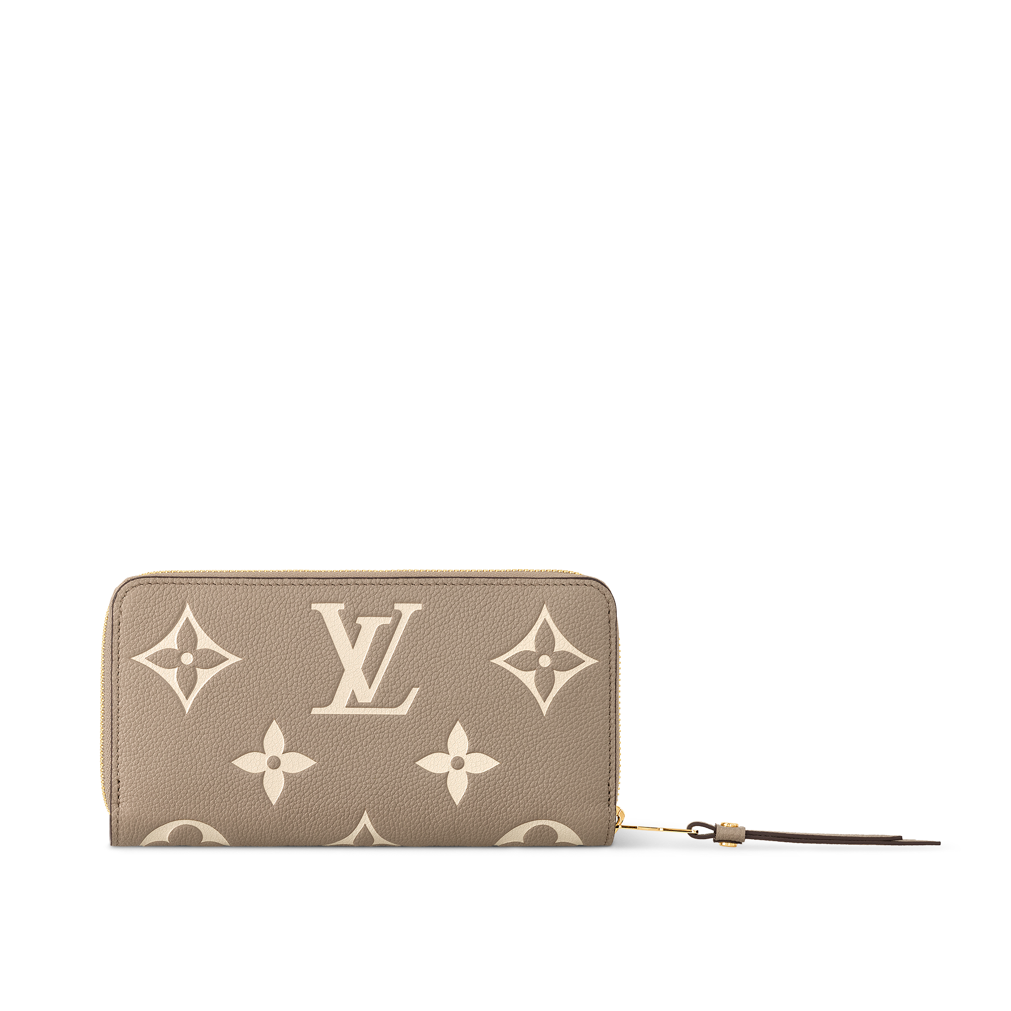 Zippy Wallet Bicolour Monogram Empreinte Leather in Women
