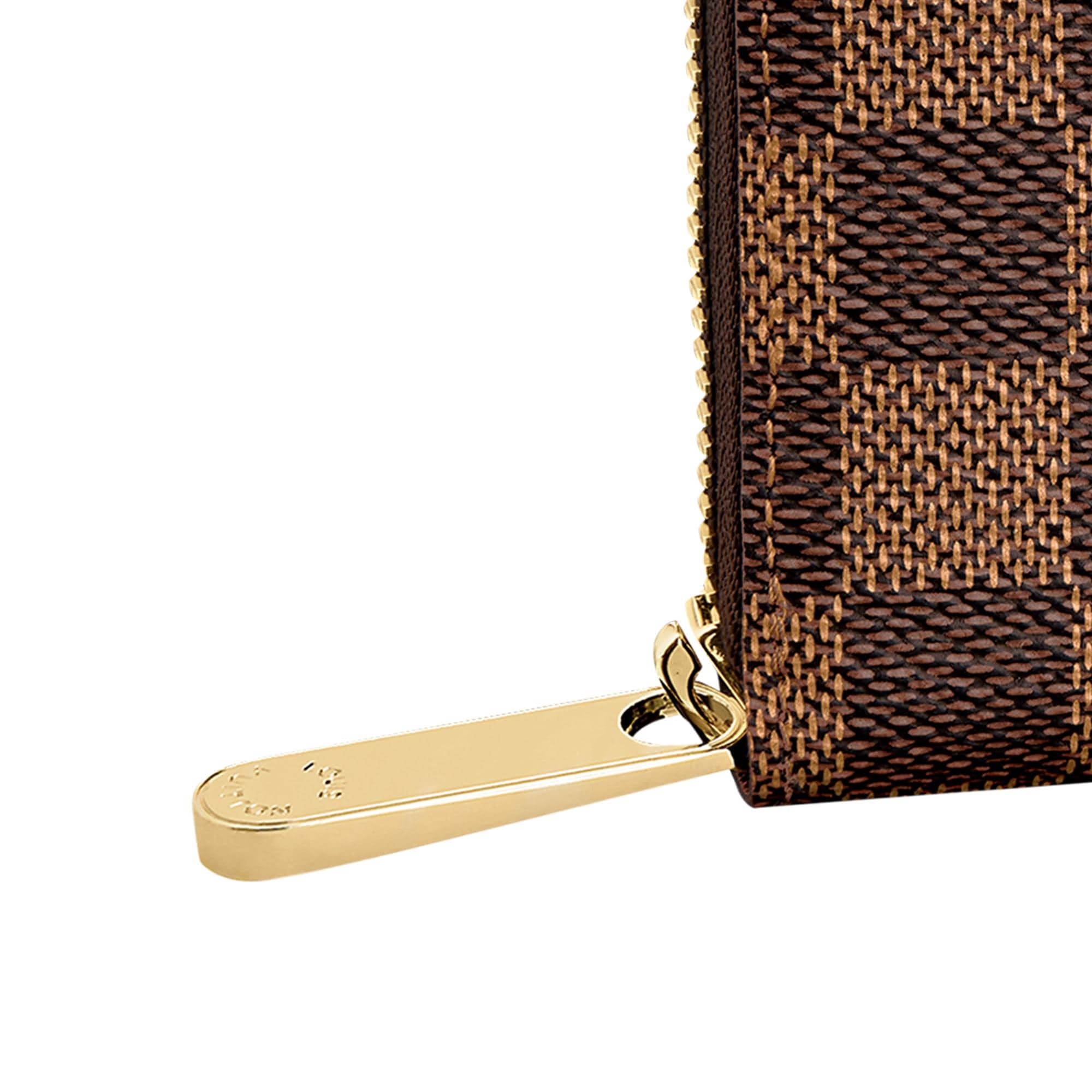 Zippy Wallet Damier Ebene in Women