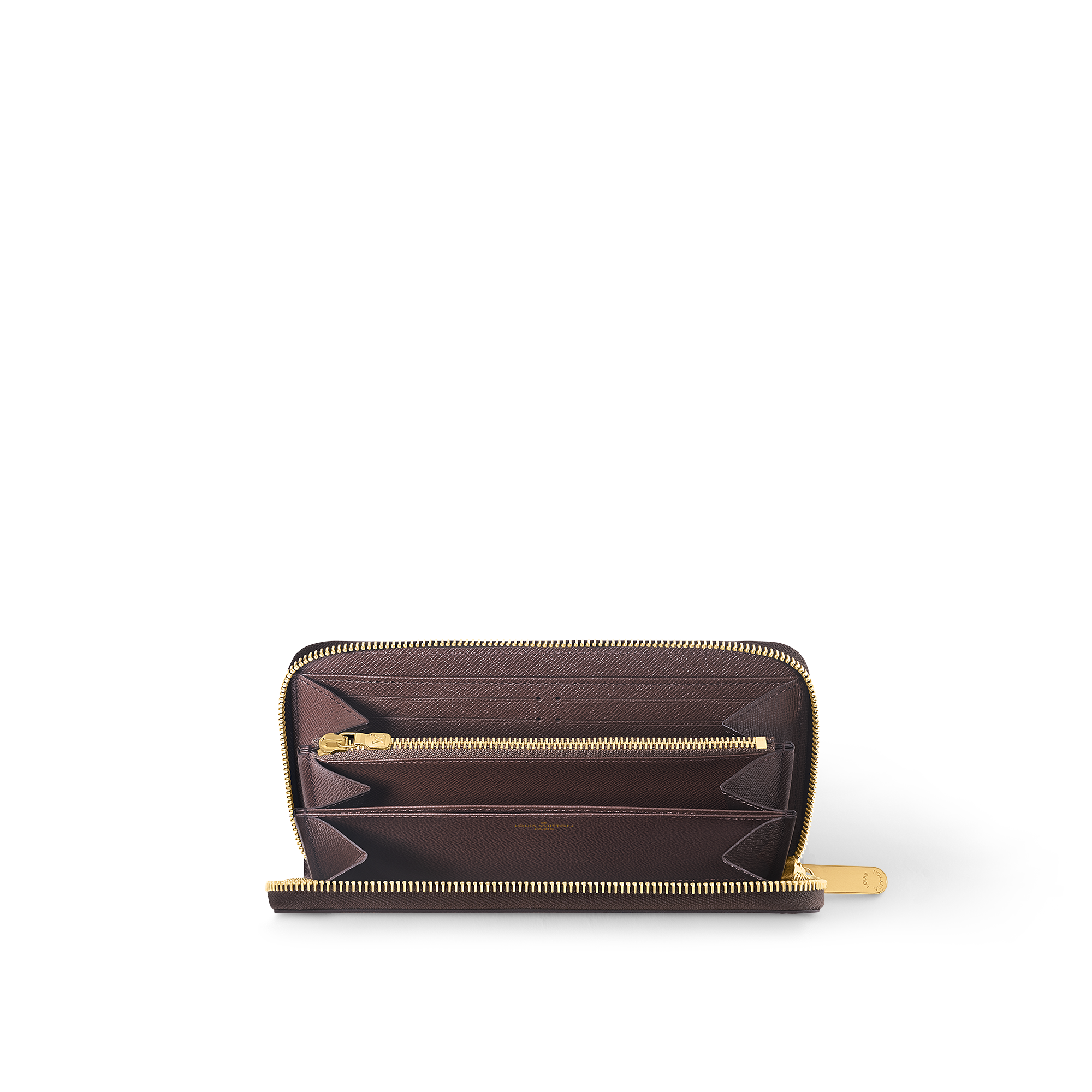 Zippy Wallet Damier Ebene in Women